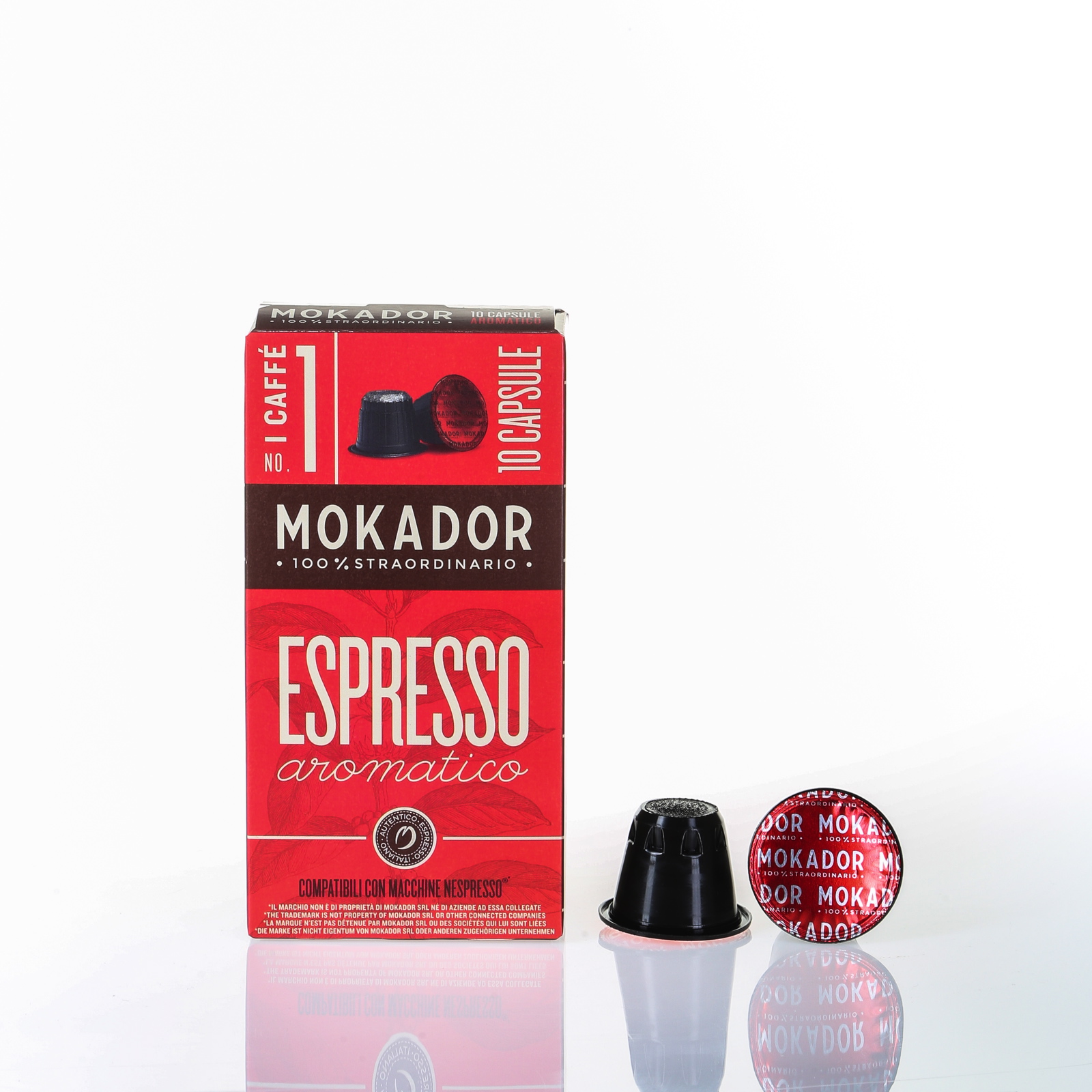 Capsule di caffè Nespresso® Compatibile* qualità Mokabar